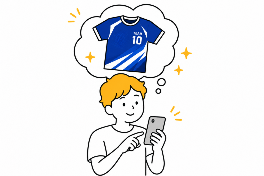 AI生成した画像からTシャツを印刷する方法